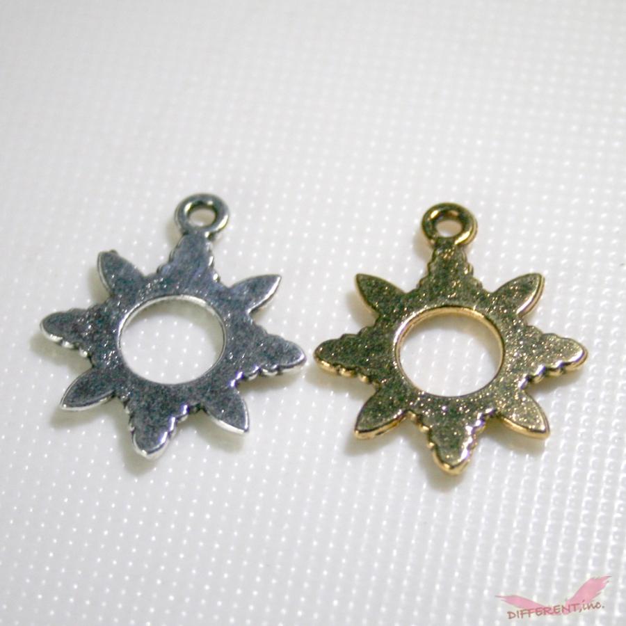 太陽をイメージしたチャームパーツ 22X18 |  | 04