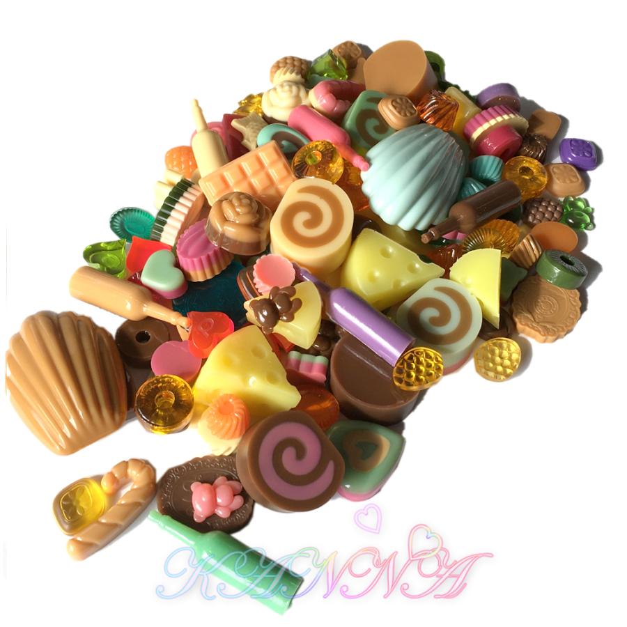 ラスト!クリスタルレジン製スイーツデコパーツセット150個以上 by Kanna |  | 01
