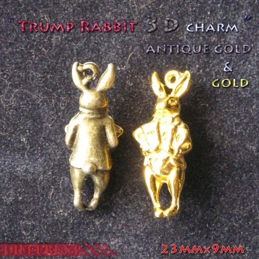 【訳あり】トランプうさぎ3Dチャーム 2Colors |  | 04