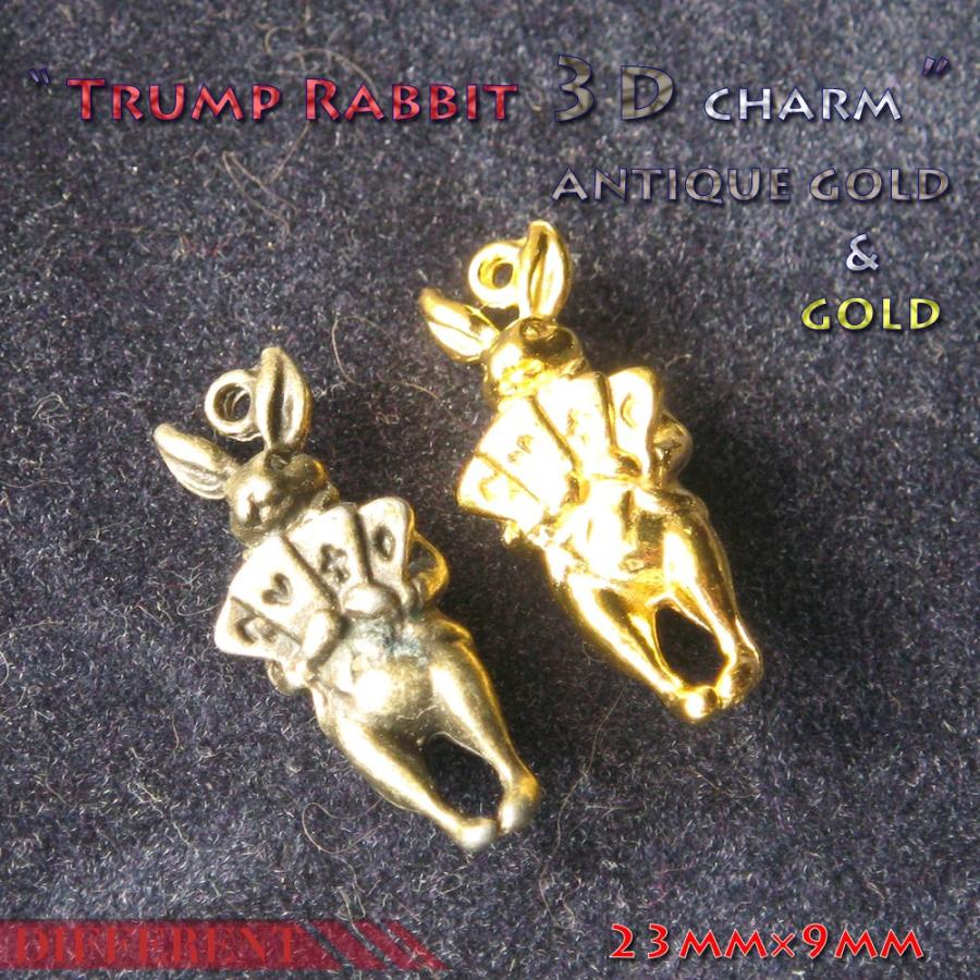 【訳あり】トランプうさぎ3Dチャーム 2Colors |  | 05