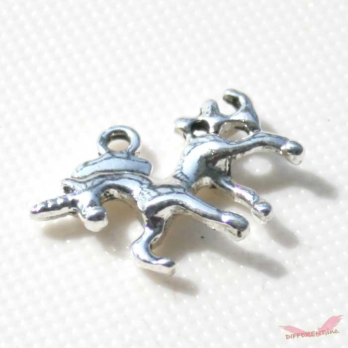 ユニコーン チャーム ヴィンテージシルバー ハンドメイド材料 |  | 03