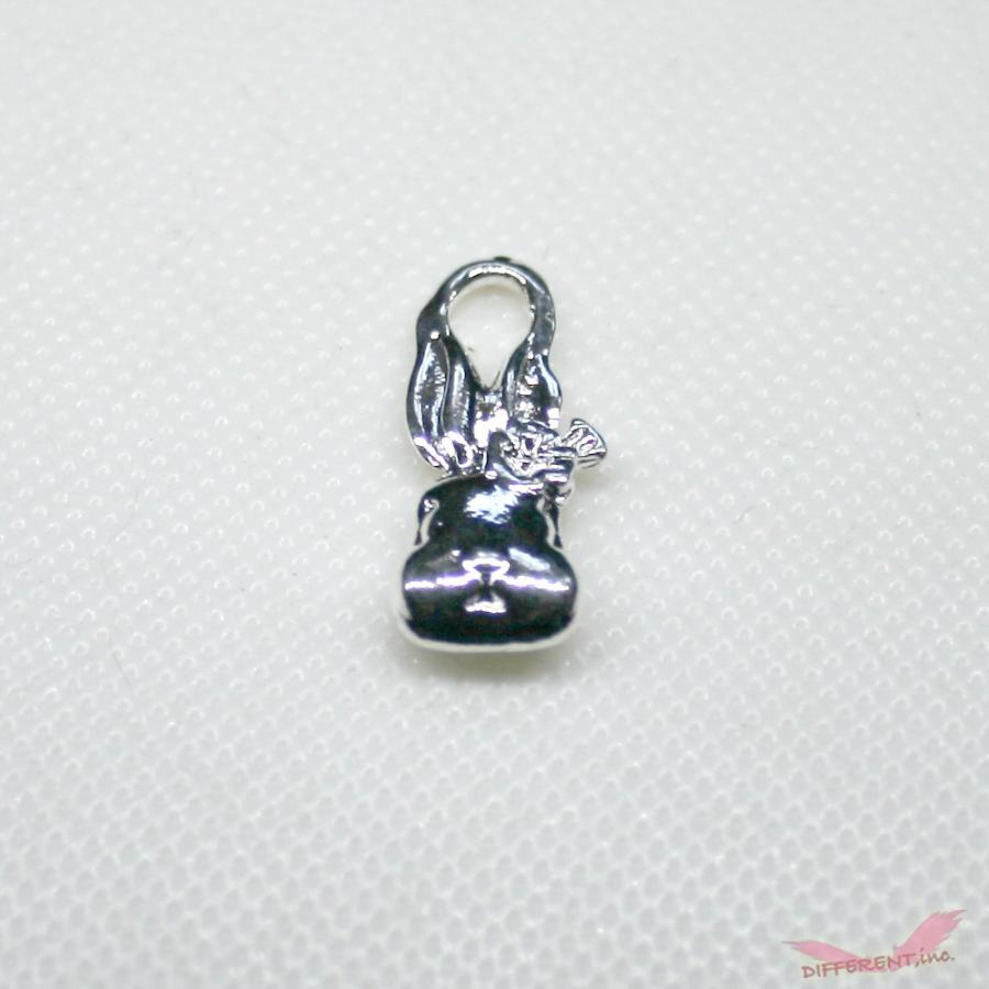 ラビット フェイス チャーム シルバー | 