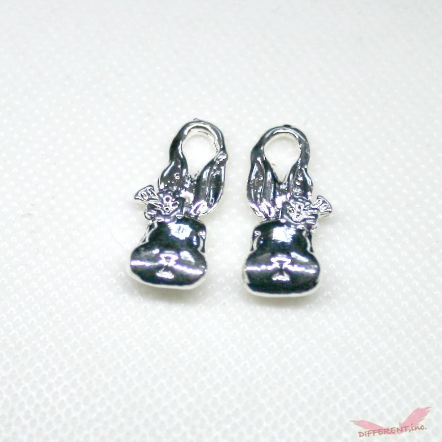 ラビット フェイス チャーム シルバー |  | 01