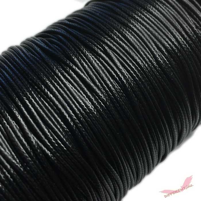 ワックスコード 1mm ポリエステル製 1M計り売り アクセサリー材料 蝋引き紐 |  | 01