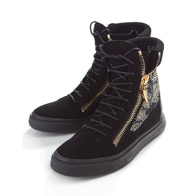 ジュゼッペザノッティ スニーカー 靴 メンズ RDU320 ブラック GIUSEPPE