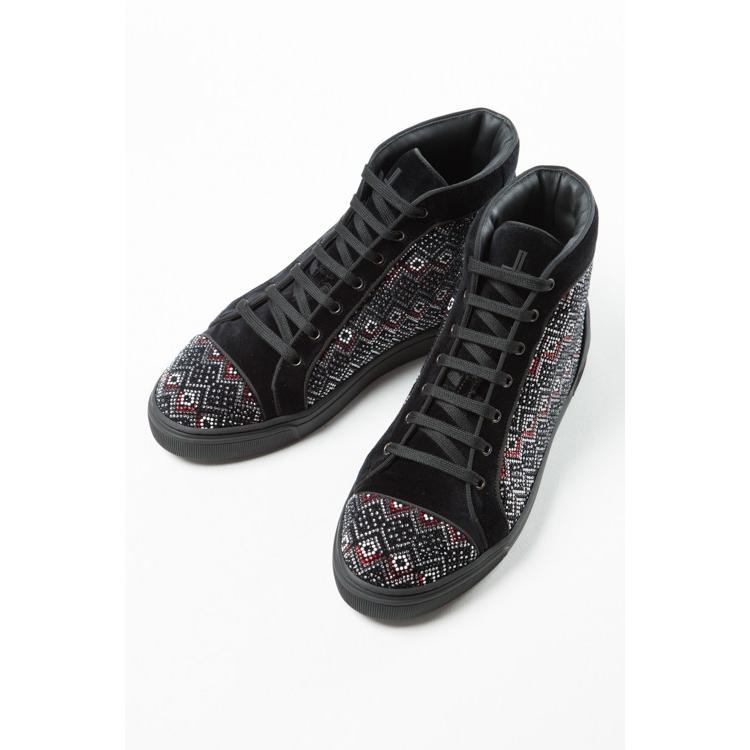 16年秋冬新作 ルイリーマン Louis Leeman スニーカー ハイカット シューズ 靴 メンズ Ll0286 ブラック Sale16aw2 Diffusion 通販 Yahoo ショッピング