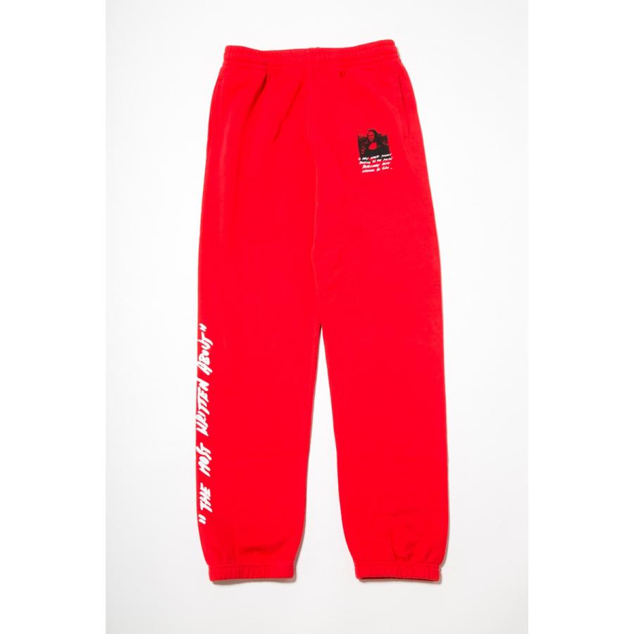 WEB限定デザイン 新品 Off-White ボア スウェット パンツ 国内正規品