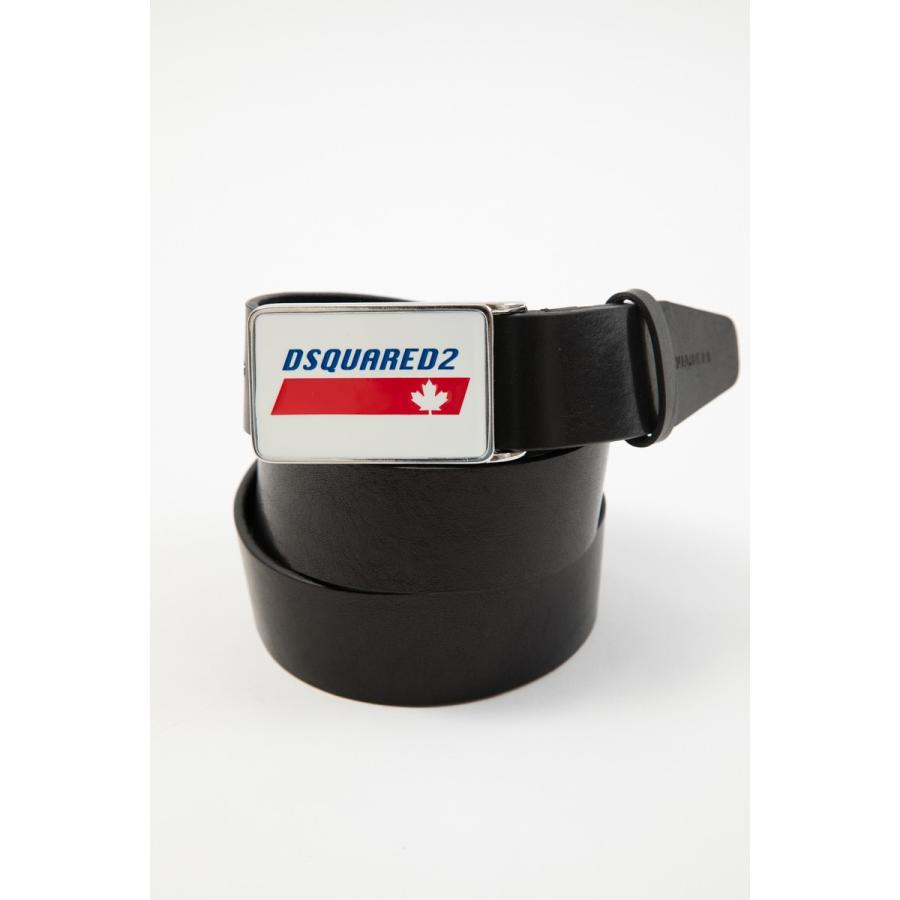 ディースクエアード DSQUARED2 ベルト レザーベルト BEM021212900001 ブラック 2019年秋冬新作(12647円)