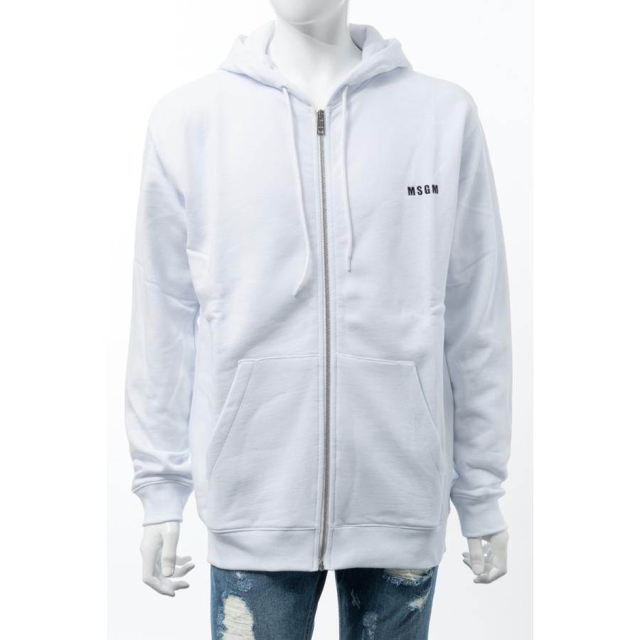 エムエスジーエム トレーナー ジップアップパーカー フーディー メンズ 2740mm87 ホワイト Msgm Diffusion 通販 Yahoo ショッピング