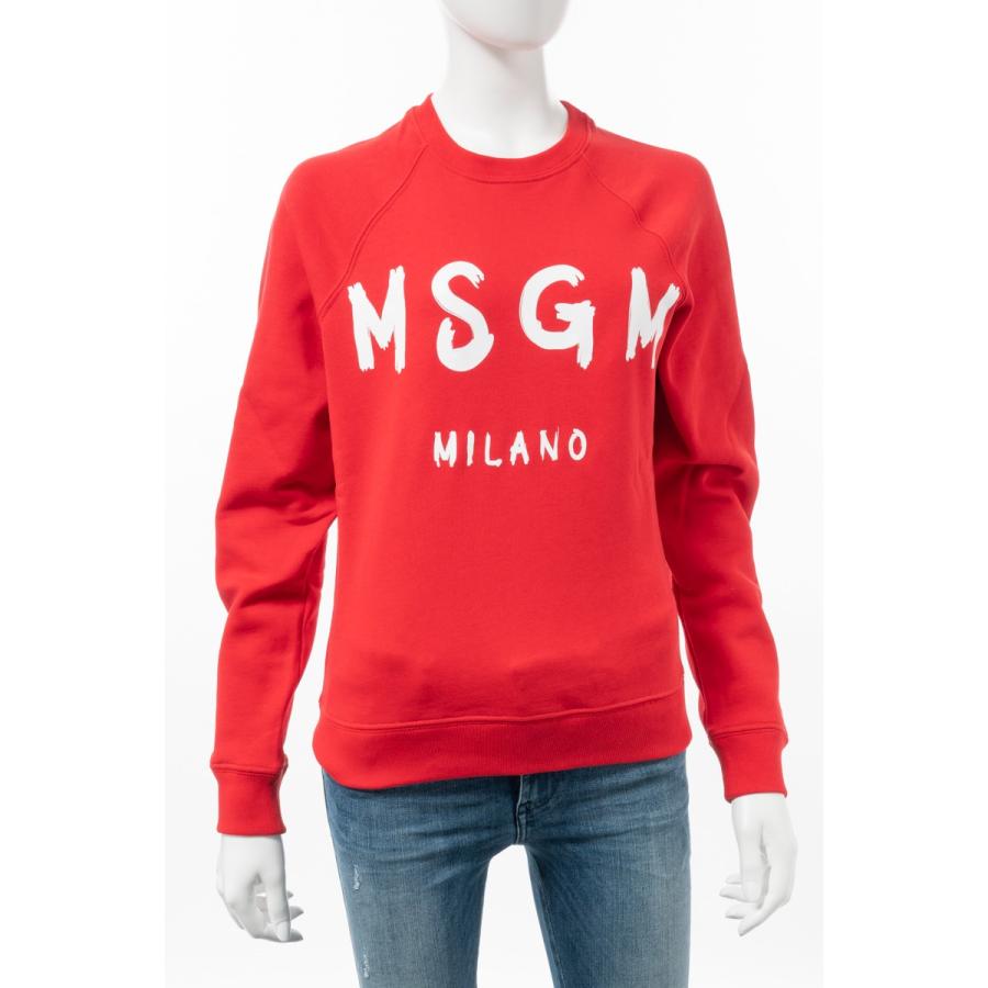 エムエスジーエム Msgm トレーナー スウェット プルオーバー レディース 2741mdm レッド Vividarts Co Uk