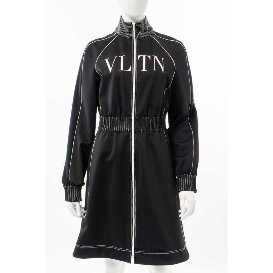 ヴァレンティノ Valentino ワンピース ジャージワンピース 長袖 レディース Qb3vagv63q3 ブラック Ypt Or Id