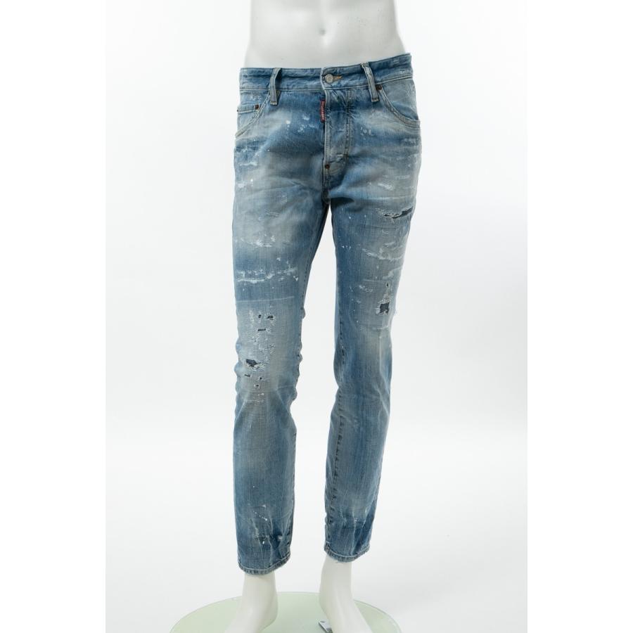 ディースクエアード Dsquared2 ジーンズパンツ デニム Cigarette Jean メンズ S71lb0579s ブルー Www Theatrefortantoine Com
