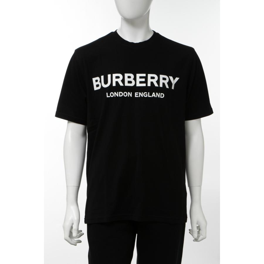 バーバリー Tシャツ 半袖 丸首 クルーネック メンズ ブラック Burberry Diffusion 通販 Yahoo ショッピング