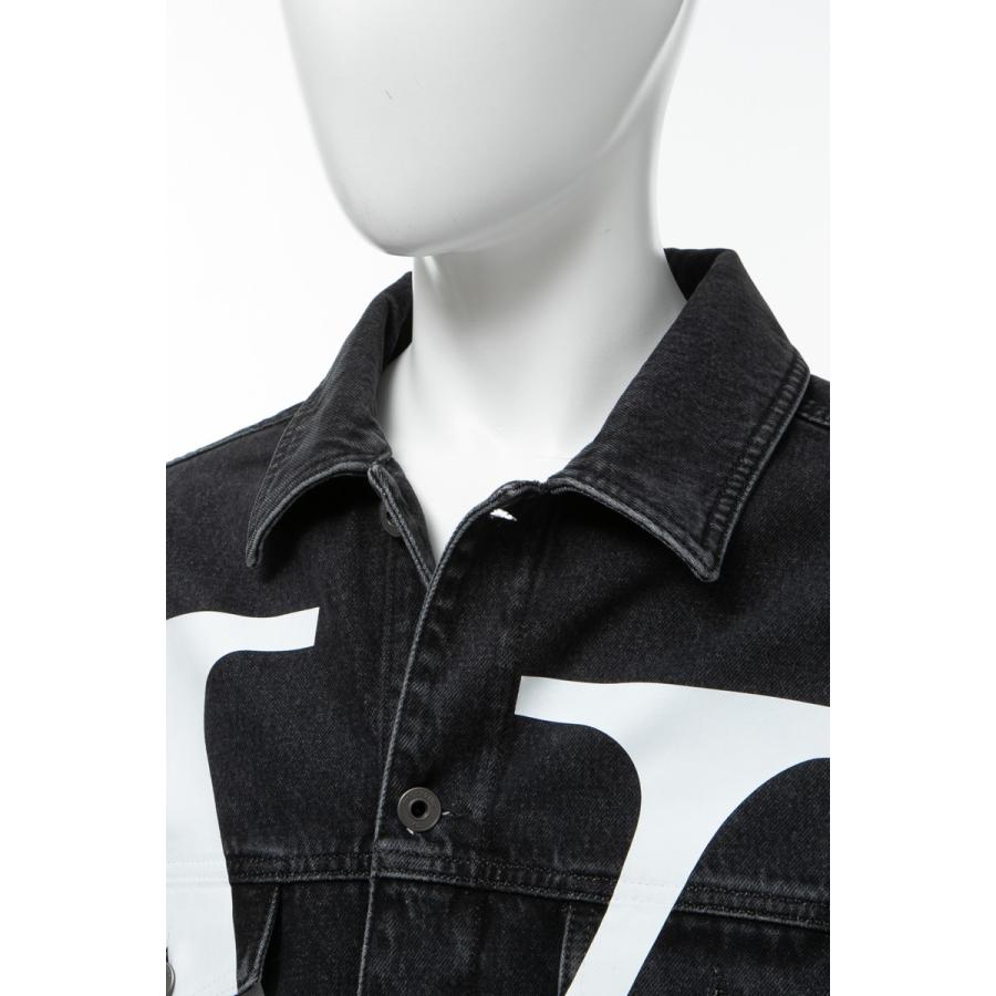 ヴァレンティノ ブルゾン Gジャン Valentino デニムジャケット メンズ ブルゾン Tv3dc00k606 ブラック メンズ 年春夏新作 Valentino Diffusion