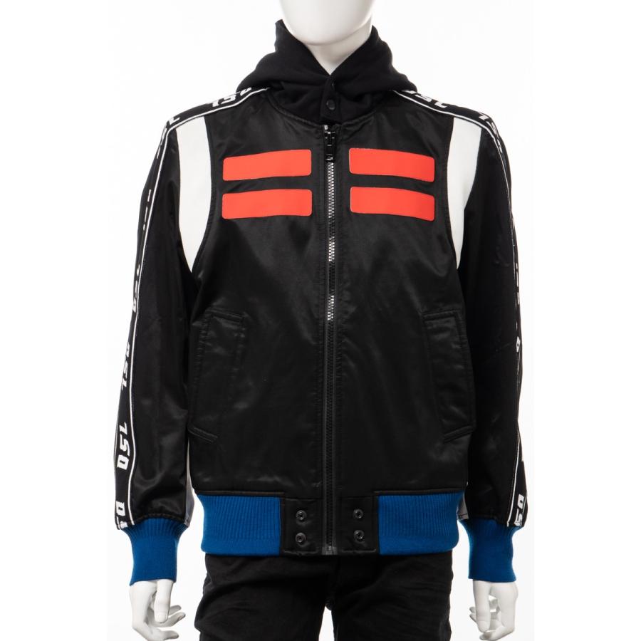 ディーゼル ブルゾン J Hid Giacca メンズ 00sqd9 0aaui ブラック Diesel Diffusion 通販 Yahoo ショッピング