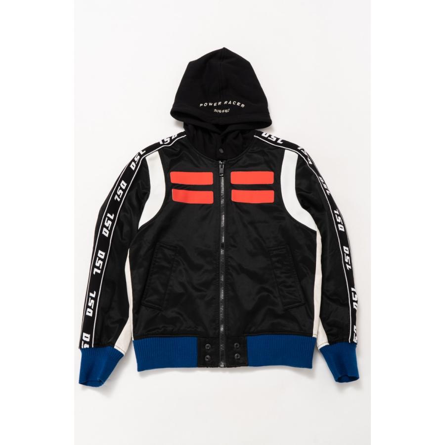 ディーゼル ブルゾン J Hid Giacca メンズ 00sqd9 0aaui ブラック Diesel Diffusion 通販 Yahoo ショッピング