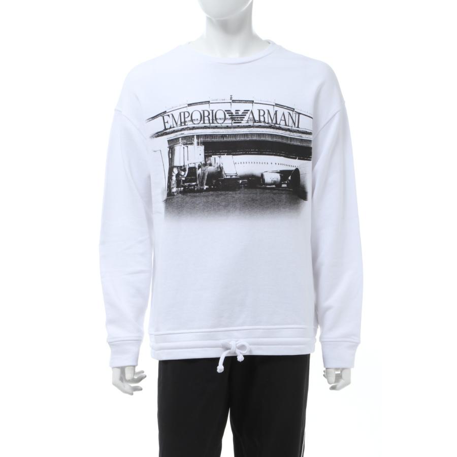 エンポリオアルマーニ トレーナーメンズ 3G1M89 1JPKZ ホワイト