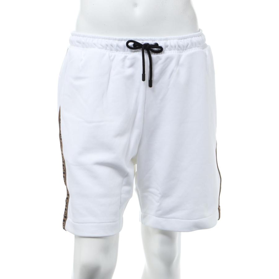 フェンディー FENDI ショートパンツ ハーフパンツ スウェットパンツ メンズ FAB551 ABTC ホワイト 2020年春夏新作(48424円)