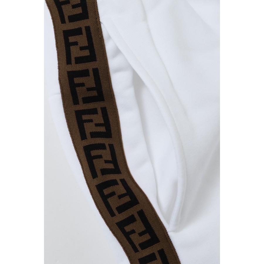 フェンディー FENDI ショートパンツ ハーフパンツ スウェットパンツ メンズ FAB551 ABTC ホワイト 2020年春夏新作
