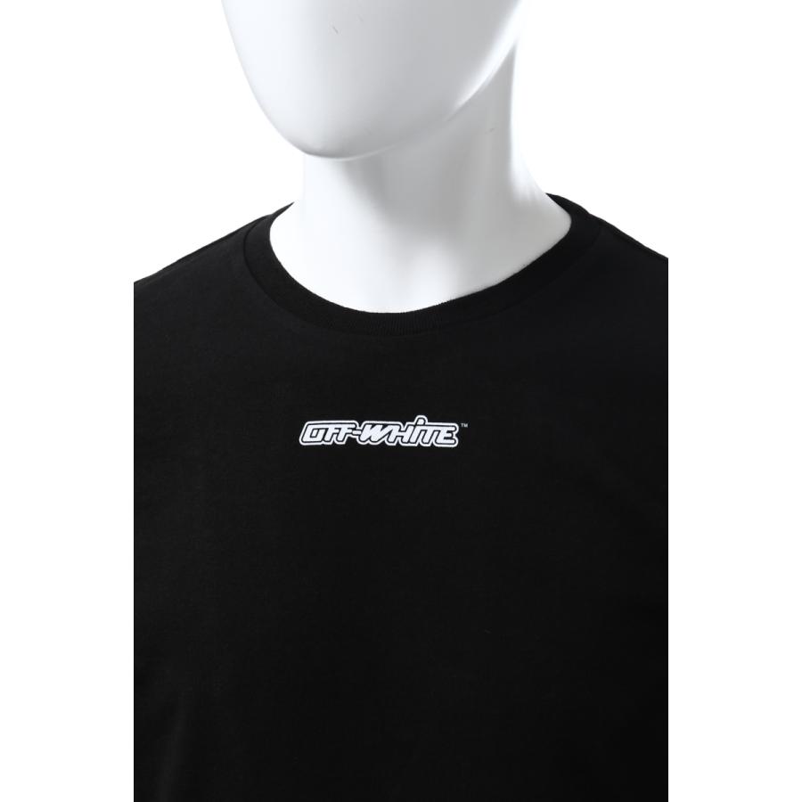 オフホワイト OFF-WHITE ロングＴシャツ ロンT 長袖 丸首 クルーネック OMAB001E20JER0031025 メンズ OAB001E20JER003 ブラック×レッド 2020年秋冬新作 オフホワイト OFF WHITE ロングＴシャツ ロンT 長袖 丸首 クルーネック OMAB001E20JER0031025 OAB001E20JER003 ブラック×レッド