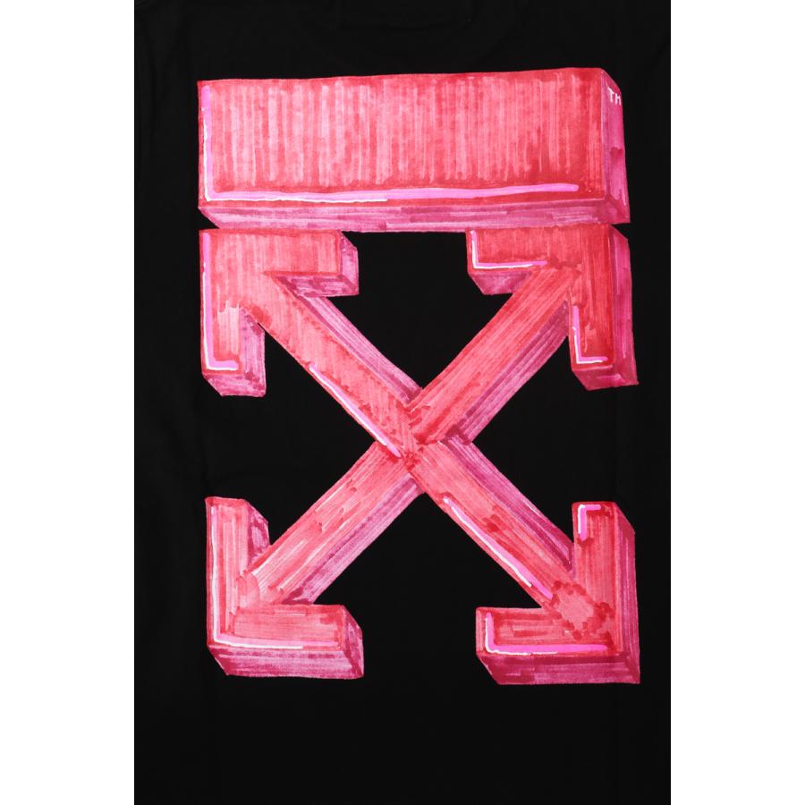 オフホワイト OFF-WHITE ロングＴシャツ ロンT 長袖 丸首 クルーネック OMAB001E20JER0031025 メンズ OAB001E20JER003 ブラック×レッド 2020年秋冬新作 オフホワイト OFF WHITE ロングＴシャツ ロンT 長袖 丸首 クルーネック OMAB001E20JER0031025 OAB001E20JER003 ブラック×レッド