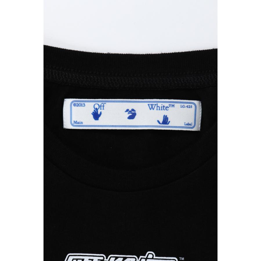 オフホワイト OFF-WHITE ロングＴシャツ ロンT 長袖 丸首 クルーネック OMAB001E20JER0031025 メンズ OAB001E20JER003 ブラック×レッド 2020年秋冬新作 オフホワイト OFF WHITE ロングＴシャツ ロンT 長袖 丸首 クルーネック OMAB001E20JER0031025 OAB001E20JER003 ブラック×レッド