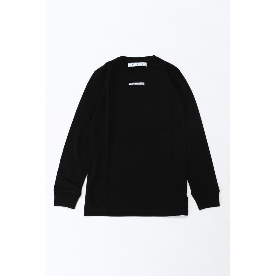オフホワイト OFF-WHITE ロングＴシャツ ロンT 長袖 丸首 クルーネック OMAB001E20JER0031025 メンズ OAB001E20JER003 ブラック×レッド 2020年秋冬新作 オフホワイト OFF WHITE ロングＴシャツ ロンT 長袖 丸首 クルーネック OMAB001E20JER0031025 OAB001E20JER003 ブラック×レッド