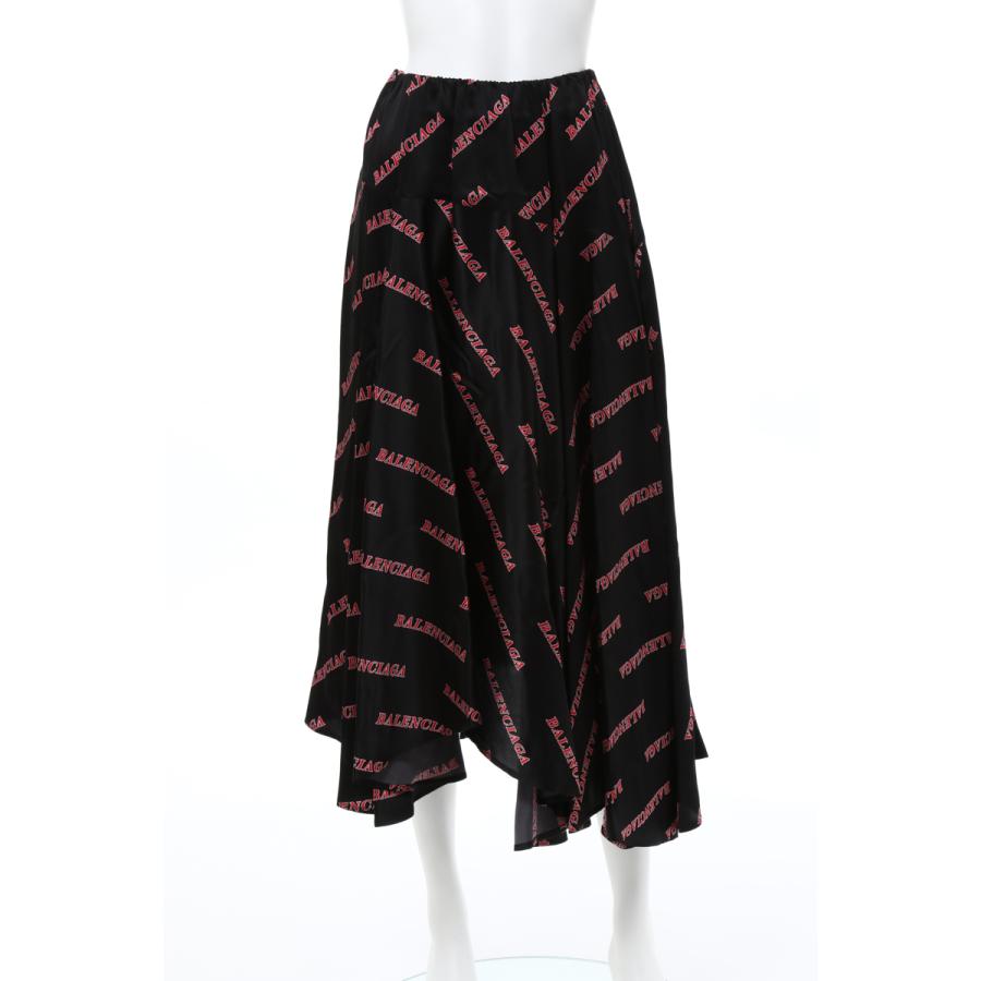 バレンシアガ スカート フレアスカート 25534TILS11076 レディース 625534 TILS1 ブラック×レッド BALENCIAGA  :4301494:DIFFUSION - 通販 - Yahoo!ショッピング