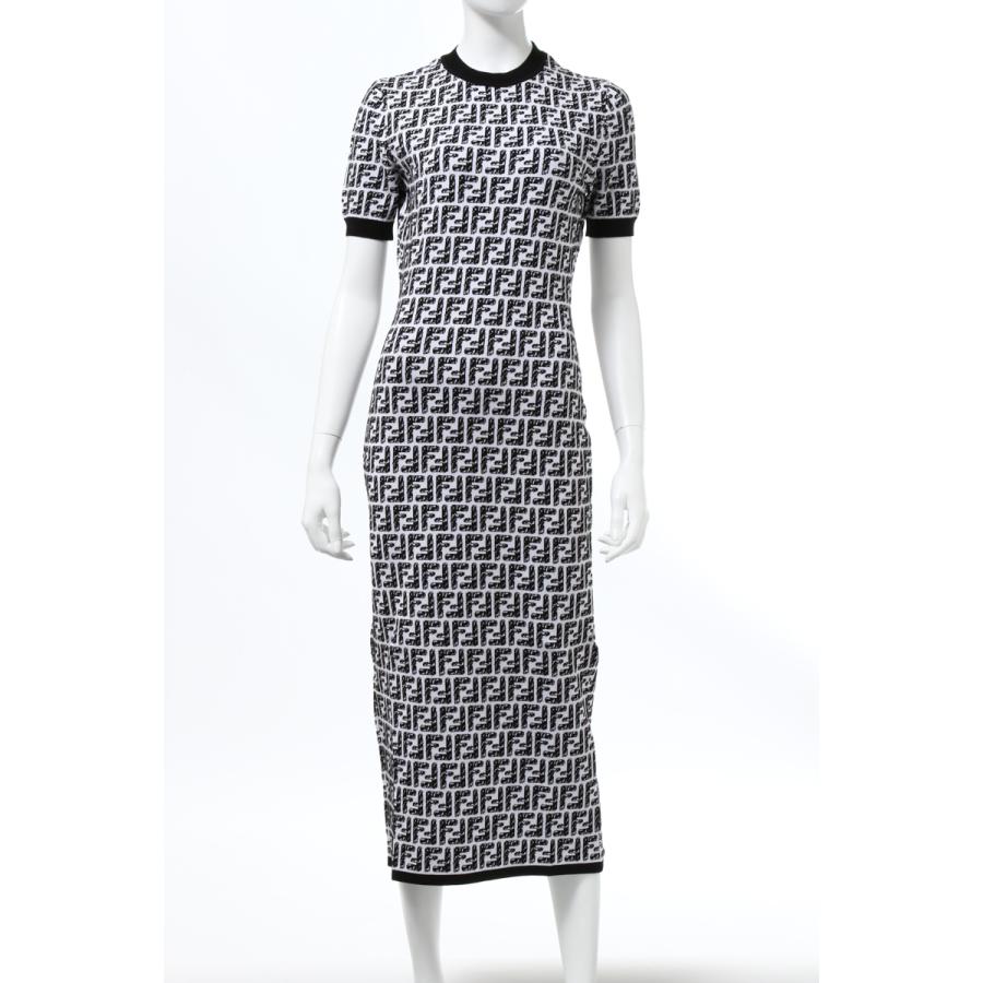 フェンディー ワンピース ニットワンピース 半袖 レディース Fzd852 Ad5r ブラック ホワイト 年秋冬新作 Moncler Fendi Diffusion 通販 Yahoo ショッピング