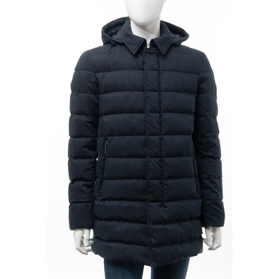 ヘルノ ダウンコート ダウンジャケット メンズ Pi144ul ネイビー 年秋冬新作 Herno Diffusion 通販 Yahoo ショッピング