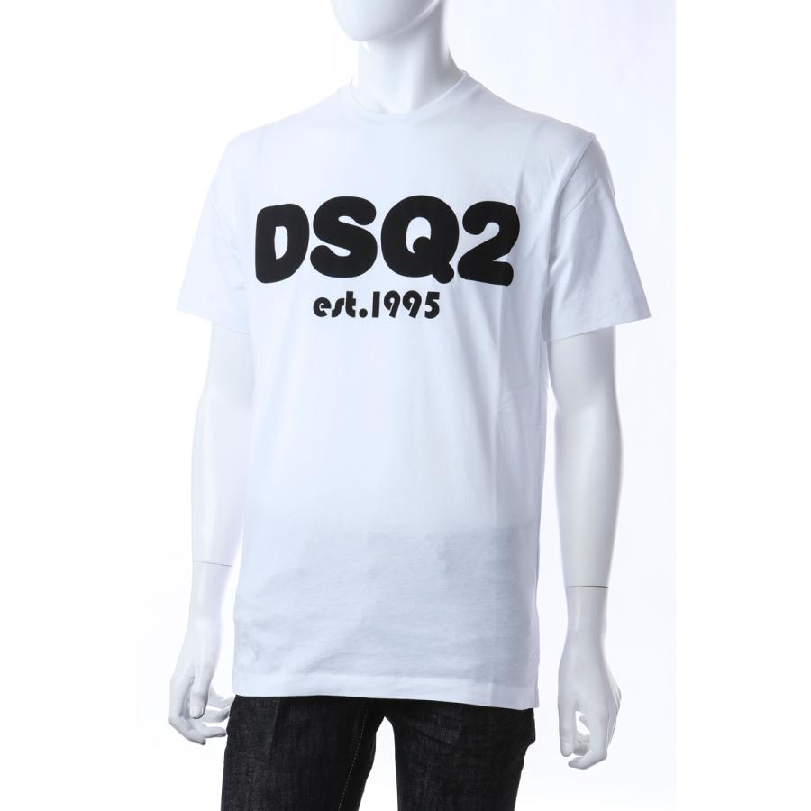 【超特価sale開催】 [DSQUARED2(ディースクエアード)] クルーネックTシャツ S74GD0829 S22427 メンズ (M