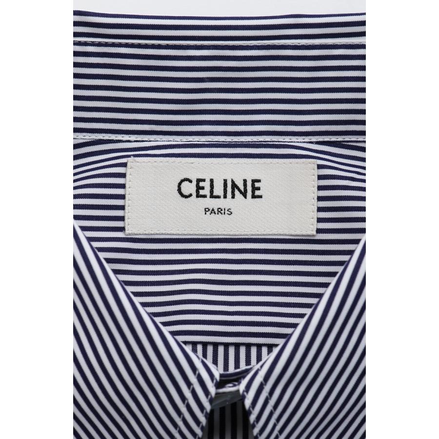 セリーヌ シャツ ストライプシャツ 長袖 2cc 01wn レディース 2cc ブルー 21年春夏新作 Celine Diffusion 通販 Yahoo ショッピング