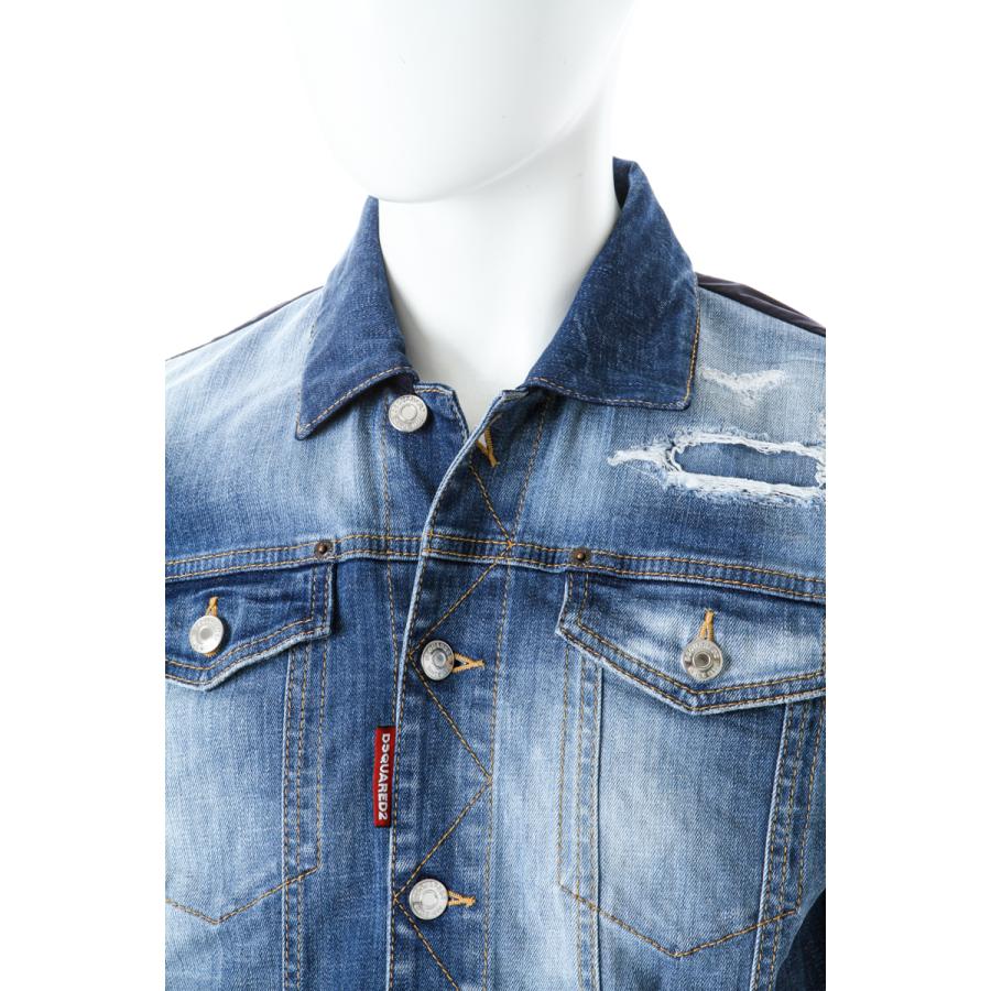 ディースクエアード ブルゾン ジージャン Gジャン デニムジャケット メンズ S74am1127s デニム Dsquared2 21年春夏新作 Diffusion 通販 Yahoo ショッピング