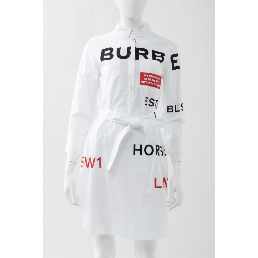 バーバリー ワンピース シャツワンピース 長袖 80139071 レディース 8013907 ホワイト BURBERRY 2021年春夏新作  :4402563:DIFFUSION - 通販 - Yahoo!ショッピング