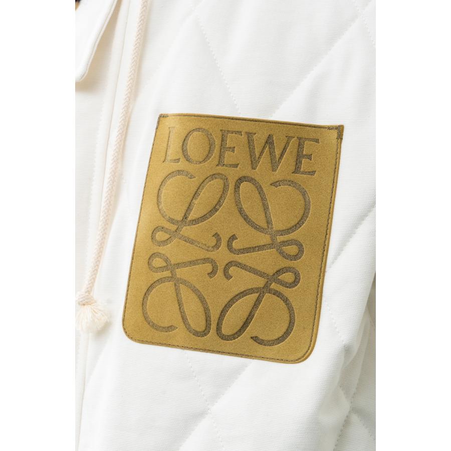 ロエベ ブルゾン キルティング コート メンズ H526Y02W06 ホワイト Loewe 2021年春夏新作