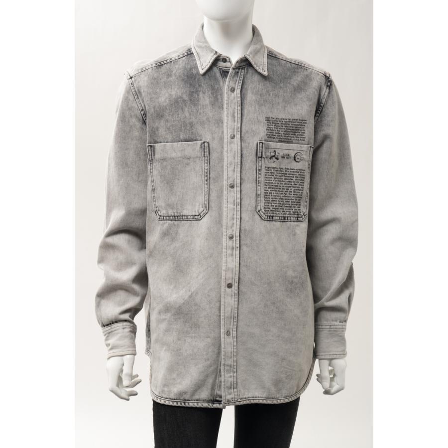 ディーゼル シャツ デニムシャツ 長袖 D Milov Camicia メンズ 00sv5l 0qaxh グレー Diesel Diffusion 通販 Yahoo ショッピング