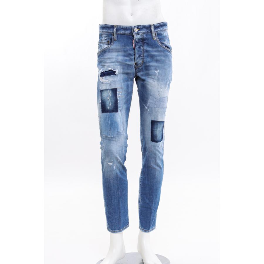 ディースクエアード ジーンズパンツ デニム ダメージデニム クラッシュ