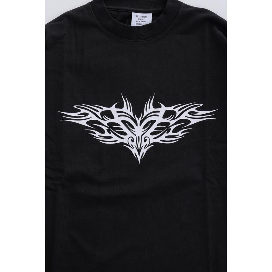 新入荷!!【日本未発売】 ヴェトモン ロングＴシャツ ロンT 長袖 丸首 クルーネック メンズ UA52TR590B ブラック Vetements 2021年秋冬新作 【QGW6586468144】(23123円)