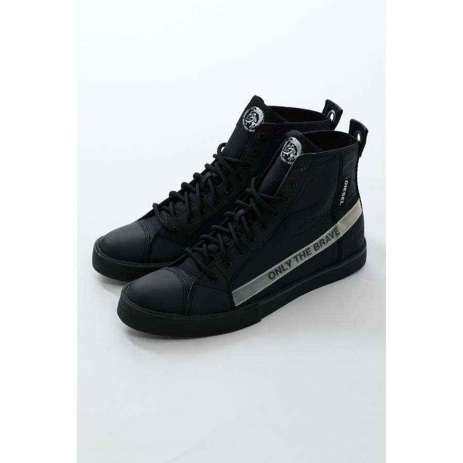 ディーゼル スニーカー ハイカット シューズ 靴 S Dvelows Ml Sneakers メンズ Y P3403 ブラック Diesel Diffusion 通販 Yahoo ショッピング