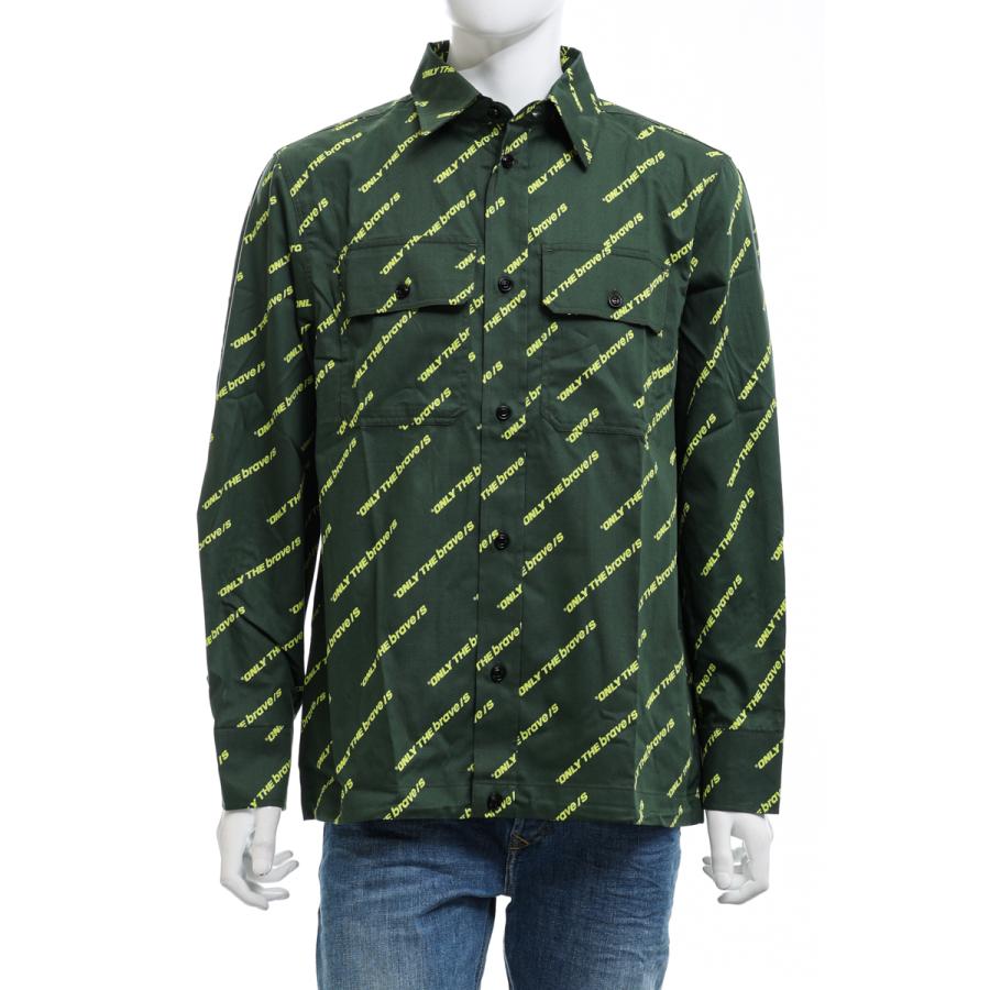 ディーゼル シャツ カッターシャツ ワイシャツ 長袖 S-JESSTA CAMICIA メンズ A00230 0LAYS グリーン DIESEL  :4501419:DIFFUSION - 通販 - Yahoo!ショッピング