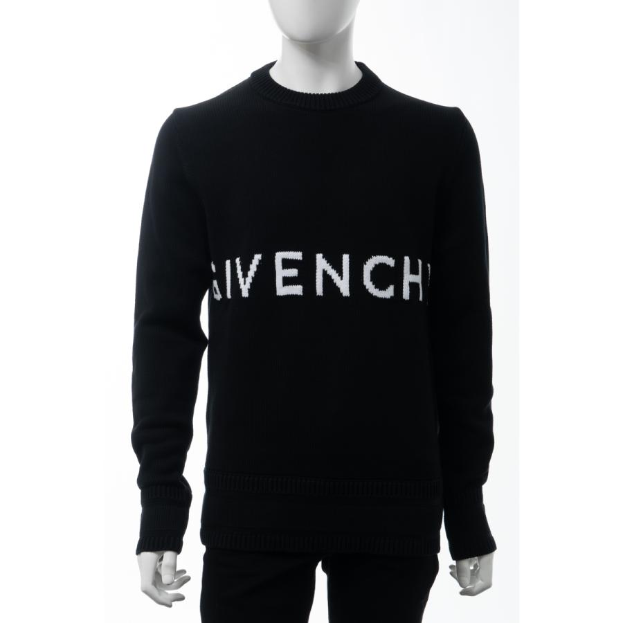 ジバンシー セーター ニット 丸首 クルーネック BM90G9401M-001 GIVENCHY 4Gコットン セーター メンズ BM90G9401M  ブラック GIVENCHY 2021年秋冬新作 :4502121:DIFFUSION - 通販 - Yahoo!ショッピング