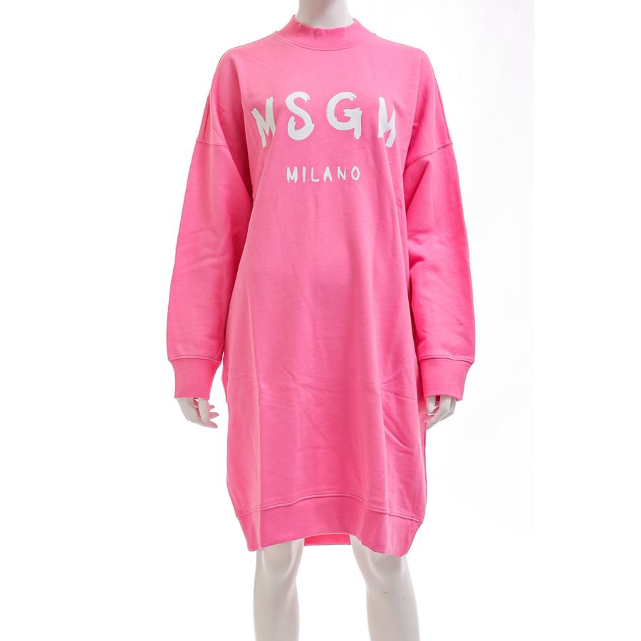 訳あり エムエスジーエム 送料無料 エムエスジーエム ワンピース ワンピース Msgm ピンク 2841mda レディース 7299 2841mda67 長袖 スウェットワンピース ワンピース チュニック Www Reinnec Cl