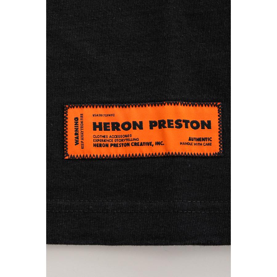 ヘロン プレストン Tシャツ 半袖 丸首 クルーネック HMAA025F21JER002