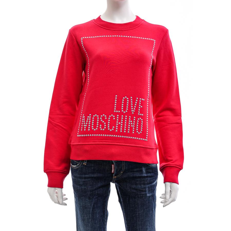 ラブモスキーノ トレーナー スウェット プルオーバー レディース