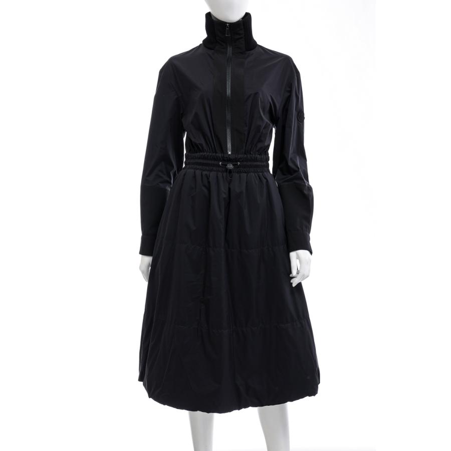 訳あり商品 ワンピース モンクレール 送料無料 21aw Sale モンクレール ワンピース ナイロンワンピース 長袖 レディース 2g ブラック Moncler 21年秋冬新作 ワンピース チュニック Oyostate Gov Ng