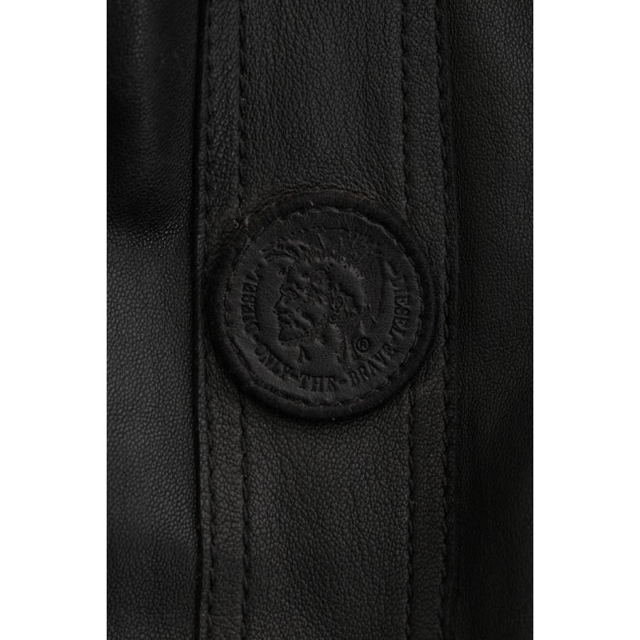 ディーゼル レザーブルゾン L-PINS-A GIACCA メンズ 00SNTH 0EATR ブラック DIESEL GIACCA DIESEL 00SNTH メンズ レザーブルゾン L-PINS-A ブラック 0EATR ディーゼル