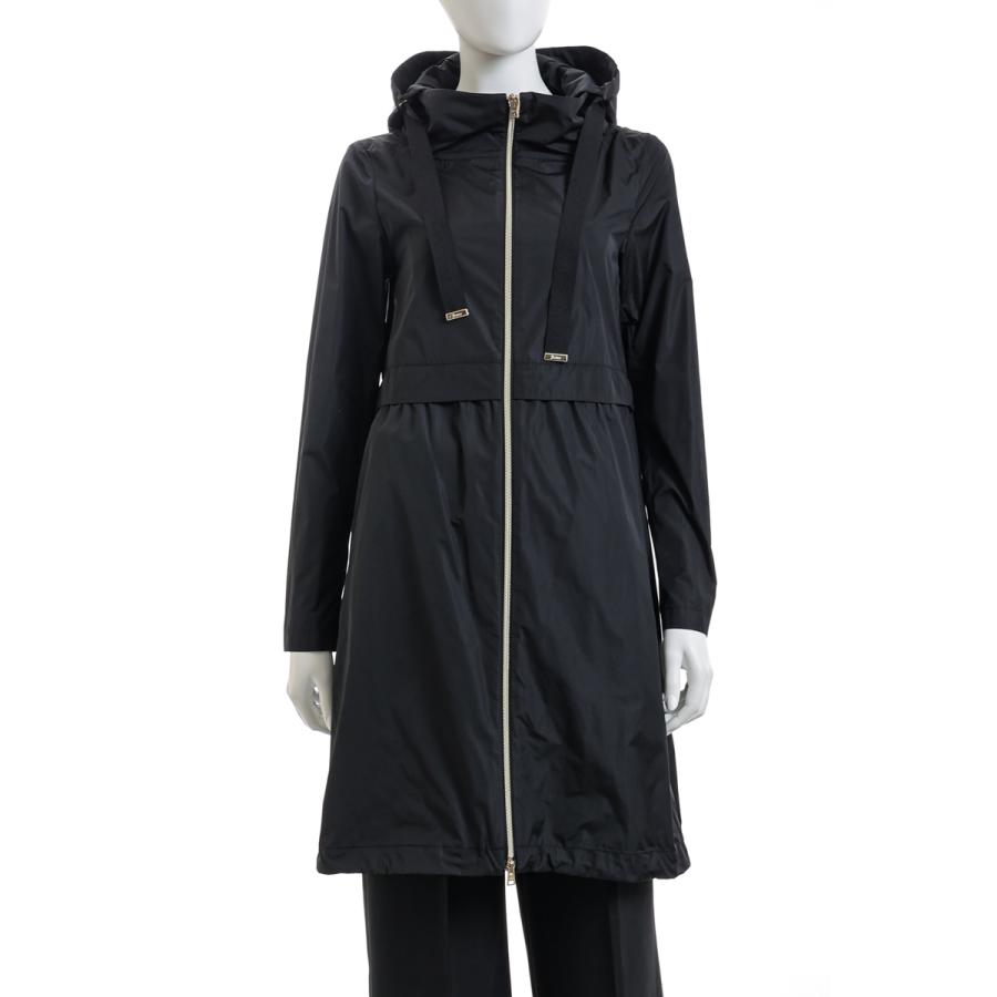 ヘルノ ヘルノ コート ナイロンコート レディース Gc0309d レディースファッション ブラック Herno 22年春