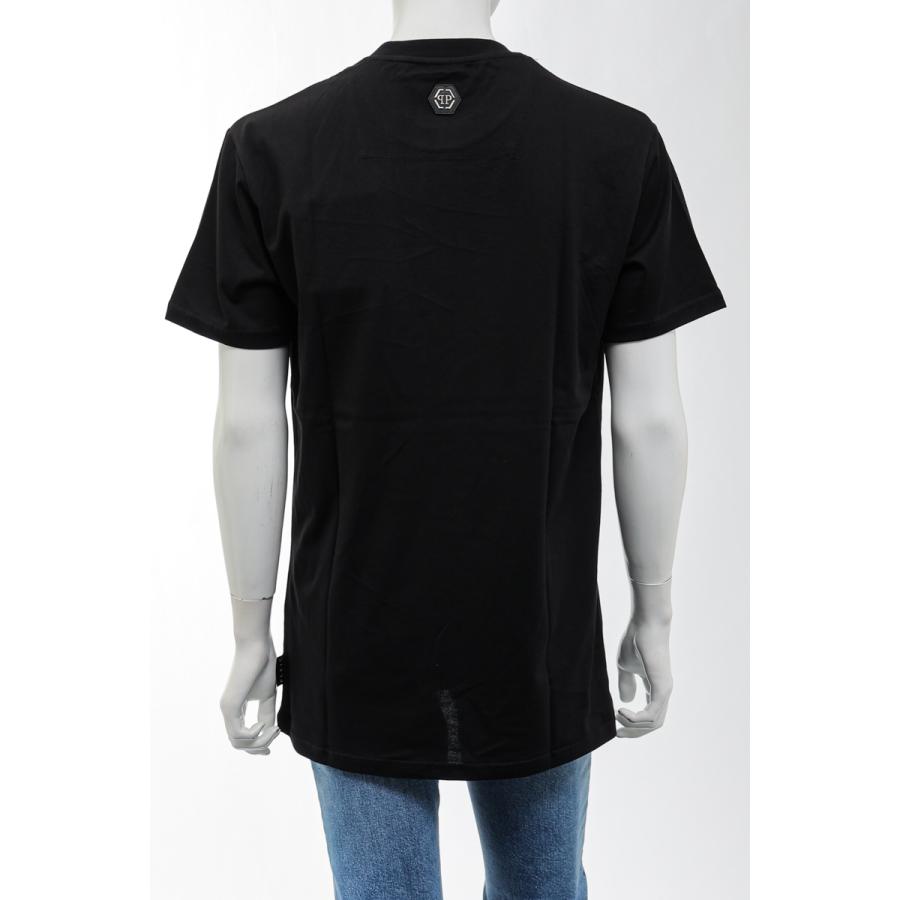 フィリッププレイン Tシャツ 半袖 丸首 クルーネック FABC MTK5619