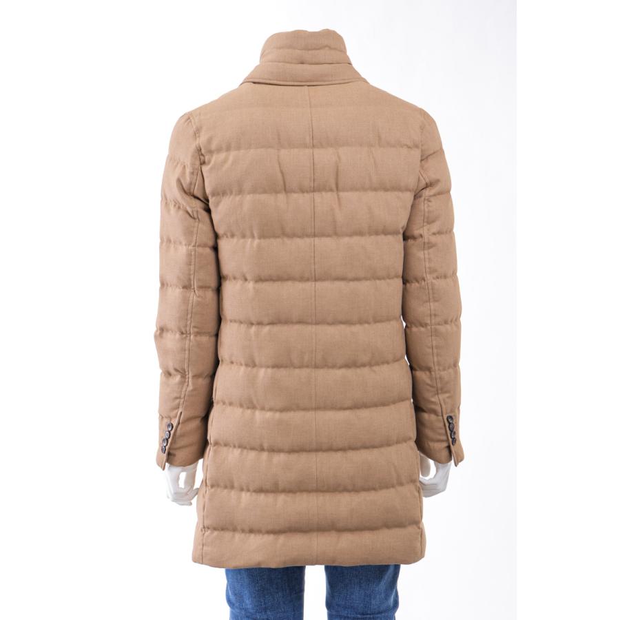 ヘルノ ダウンコート ダウンジャケット ロングダウン PI000906U332782000 NORFOLK COAT メンズ PI000906U 33278 ブラウン HERNO 2023年秋冬新作 ファッション メンズファッション コート、アウター