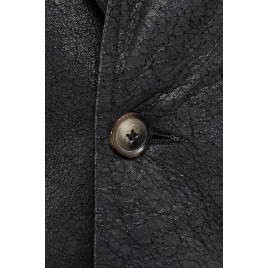 【数量限定アウトレット品】 ディーゼル レザーコート L-COAT メンズ A06342 0AGAH グレー DIESEL 【MYK2017837919】(70840円)